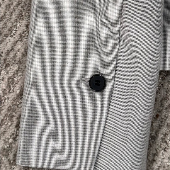 H&M NWOT Light Grey Womens Blazer Sz 10 - Picture 4 of 6